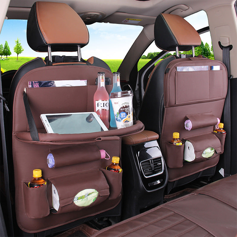 Leather Car Seat Organizer