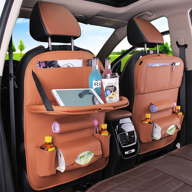 Leather Car Seat Organizer