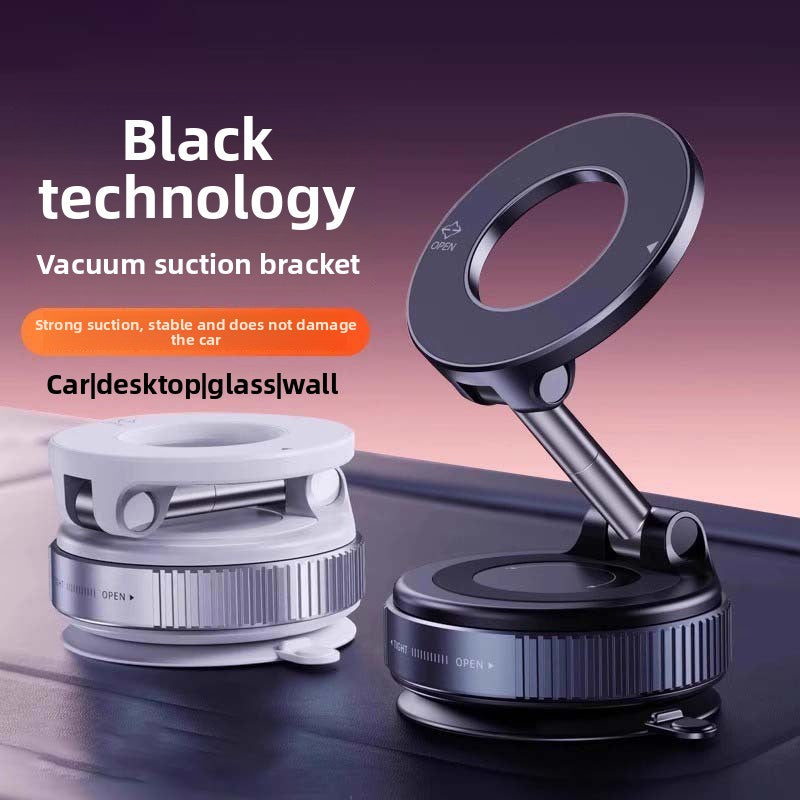 Magnetic Car Phone Holder with Suction Cup Mount