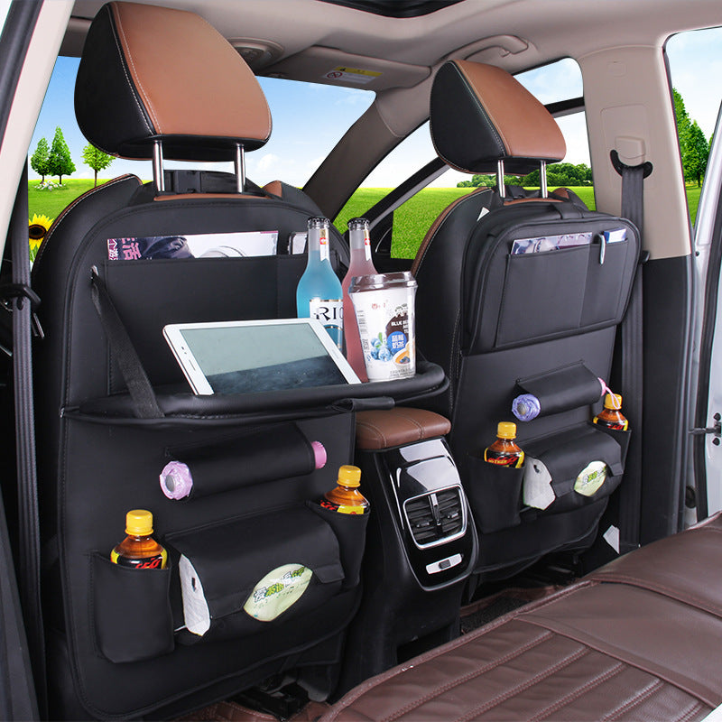 Leather Car Seat Organizer